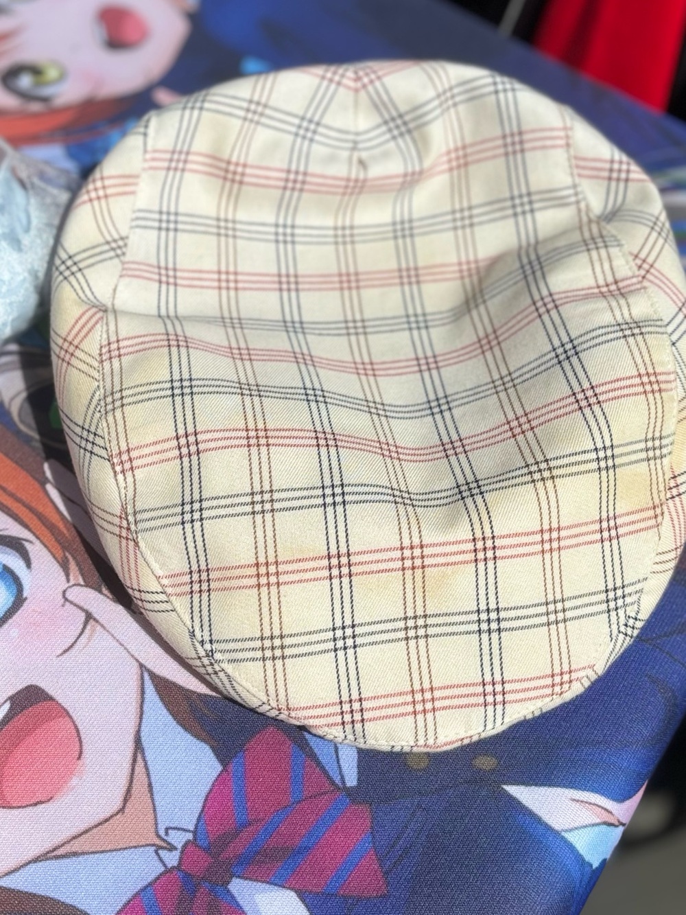 Bailey Of Hollywood Beige and Navy Label Hat paige boy